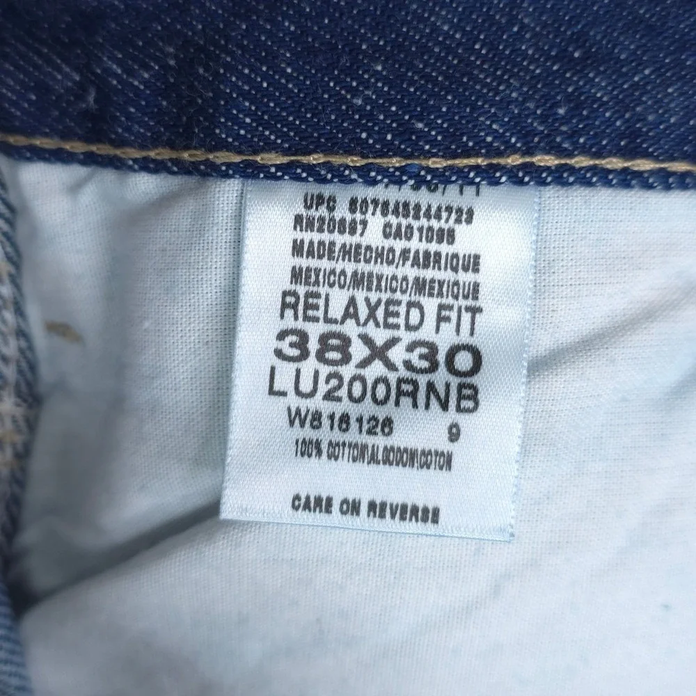 Dickies Carpenter Jeans Mens 38x30 Blue Relaxed Fit Workwear‎ Utility Y2K Skater